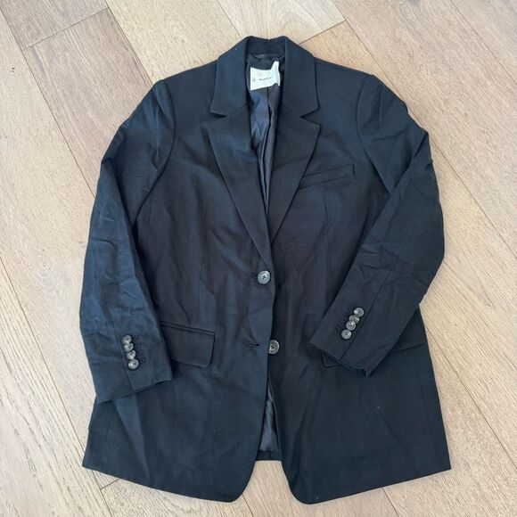 $198 Everlane The Oversized Blazer in Buttersmooth size 00 m8 - Picture 3 of 8